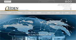 Desktop Screenshot of ozdengroup.com
